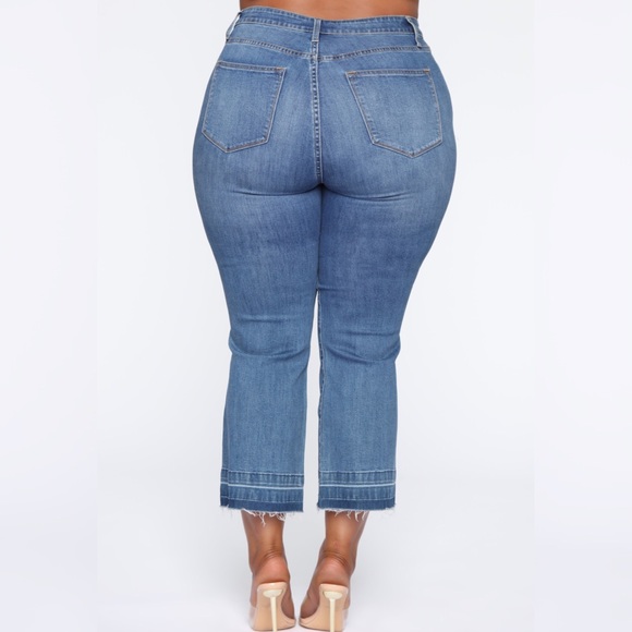 LAST 1 🌺 High Waisted Denim Jeans - Picture 6 of 8